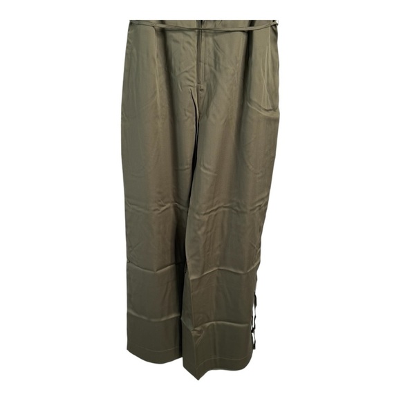 Ettitude Bamboo Sateen Jumpsuit Luxurious in Moss Sage Womens Medium NIB. $314 - Picture 8 of 14